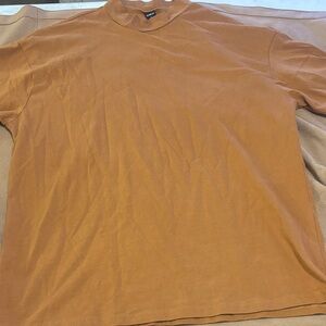 SHEIN Men's Tan Short Sleeve Tee